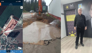 Karacabey’de Tahliye Kanalı Üzerine Kaçak Fabrika Krizi