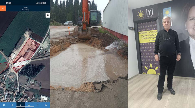 Karacabey’de Tahliye Kanalı Üzerine Kaçak Fabrika Krizi