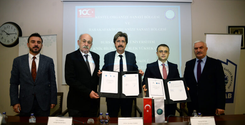 ÜNİVERSİTE-SANAYİ İŞBİRLİĞİNE KESTEL VE BARAKFAKİH OSB DESTEĞİ