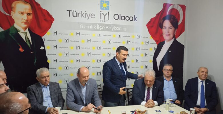 İYİ Parti Gemlik’te Buluştu Başkan Adayı Ertuğrul Yavuz