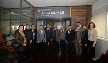 BUÜ heyetinden Ermetal’e işbirliği ziyareti