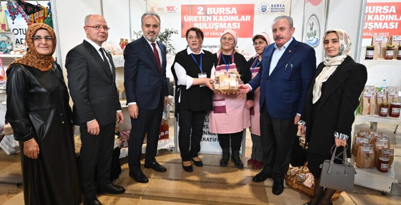 Bursa’nın üreten kadınları Büyükşehir’le güçleniyor