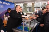 Bursa’da şehitlerin anısına lokma dağıtıldı