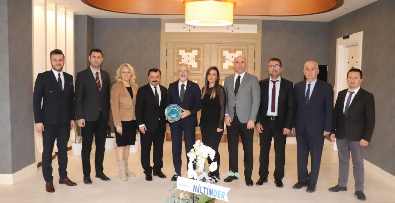 NİLTİMDER’DEN BAŞKAN TURGAY ERDEM’E ZİYARET