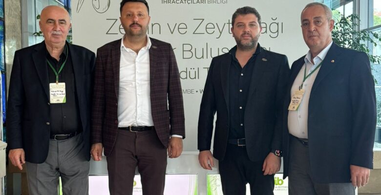 GTSO Heyeti İzmir’de Zeytin Sektörü İle Buluştu