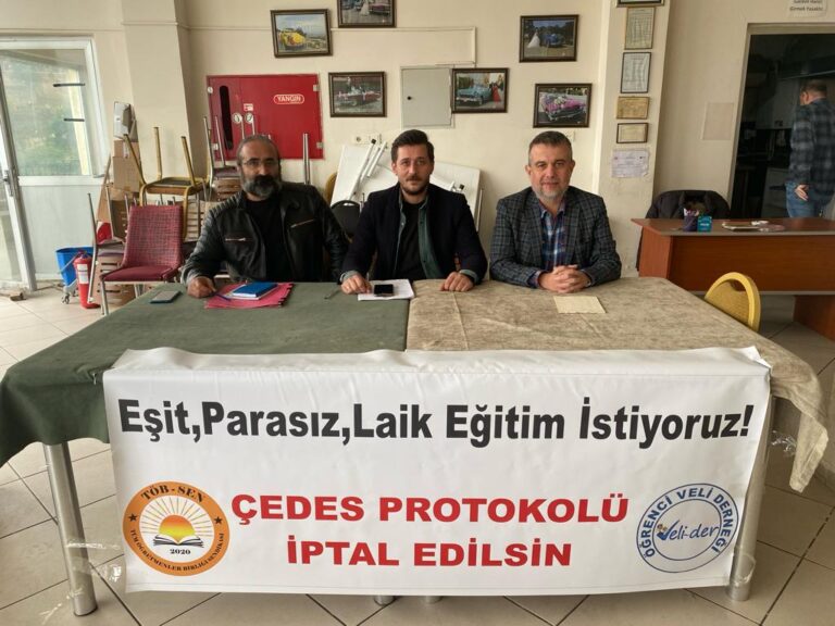 TÖB-SEN “ÇEDES PROJESİ KABUL EDİLEMEZ”