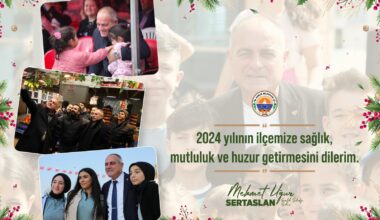 GEMLİK BELEDİYE BAŞKANI MEHMET UĞUR SERTASLAN YENİ YILINIZI KUTLAR…