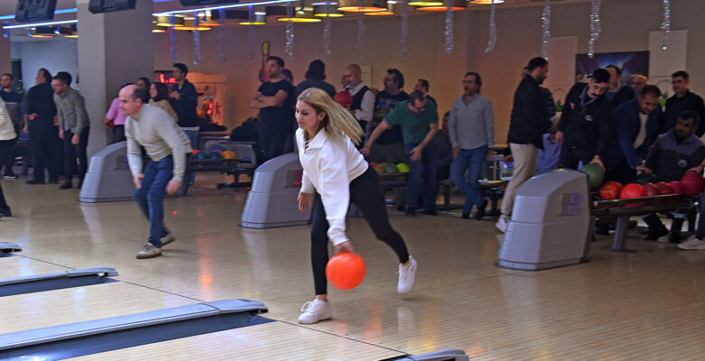 Osmangazi personelinin bowling heyecanı