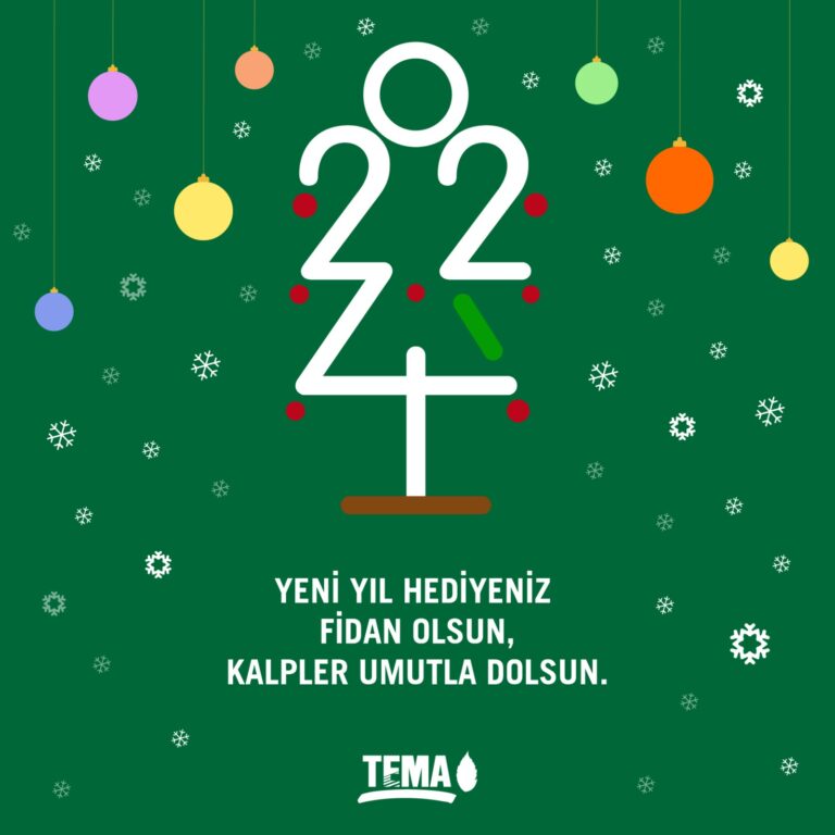 Her bir fidan, bir umut demek