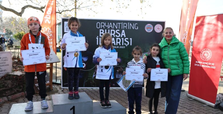 Gölyazı’da oryantiring yarışları renkli anlara sahne oldu