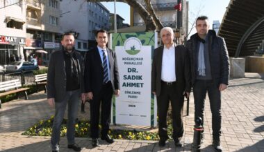 Osmangazi’den Dr. Sadık Ahmet’e vefa