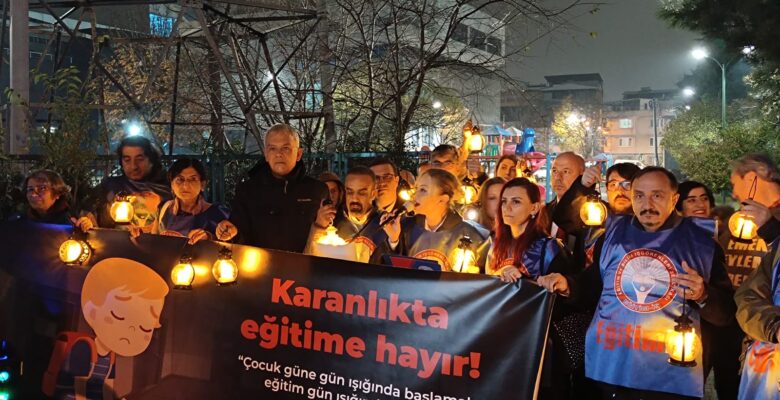 EĞİTİM İŞ KARANLIKTE EĞİTİME HAYIR DEDİ