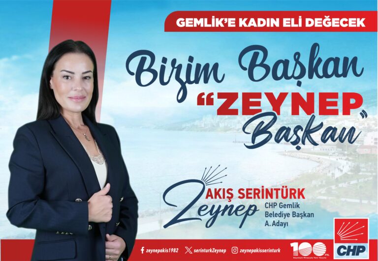 Gemlik’e Kadın Eli Değecek