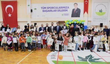 Osmangazi’de minik öğrencilerin karne sevinci