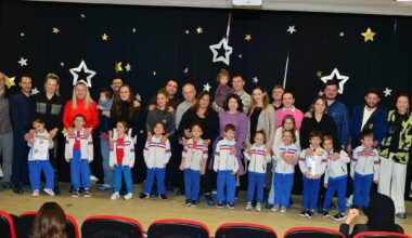 Alkışlar Egeberkli miniklere