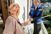 MUDANYA BELEDİYESİ’NDEN EMEKLİLERE GIDA DESTEĞİ