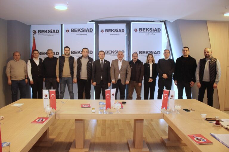 BEKSİAD YÖNETİMİNE İLK TEBRİK VEKİL KILIÇ’TAN