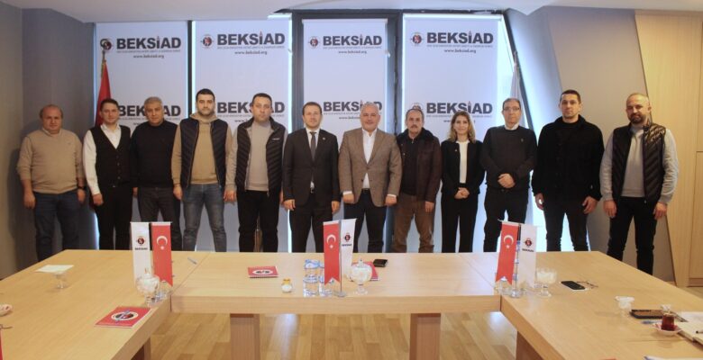 BEKSİAD YÖNETİMİNE İLK TEBRİK VEKİL KILIÇ’TAN