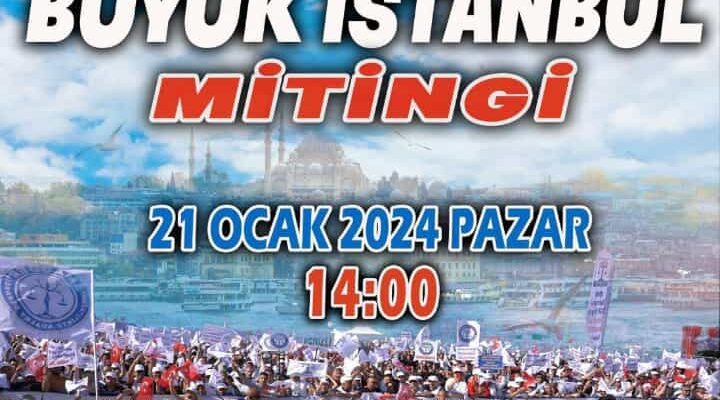 EMADDER İSTANBUL MİTİNGİNDE BULUŞUYOR