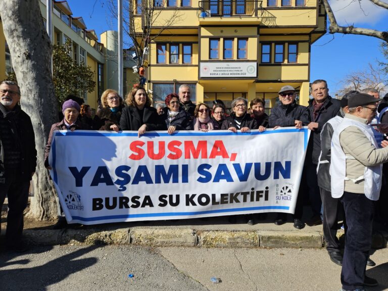 Bursa Su Kolektifi: Susarsak ormansız, susuz, nefessiz kalacağız