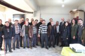 Çiftçilere toprak, bitki ve su analizleri anlatıldı