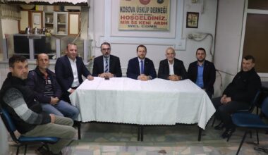 AK PARTİLİ KILIÇ’TAN RUMELİ DERNEKLERİNE ZİYARET