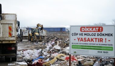 20 kamyon çöp ve moloz toplandı
