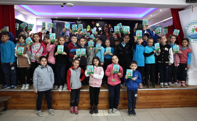 Göl Yazıevi’nin konuğu Serdar Uslu öğrencilerle buluştu
