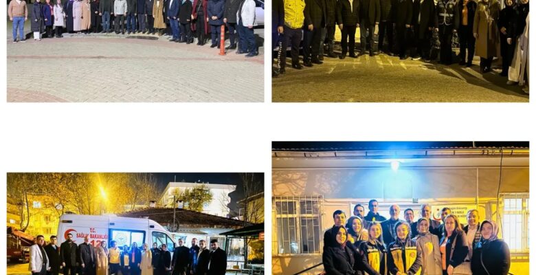 Ak Parti Gemlik’ten Güvenlik Çalışanlarına Yılbaşı Ziyareti