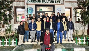 Refik Yılmaz Giresunlularla Buluştu Refik Yılmaz Giresunlularla Buluştu