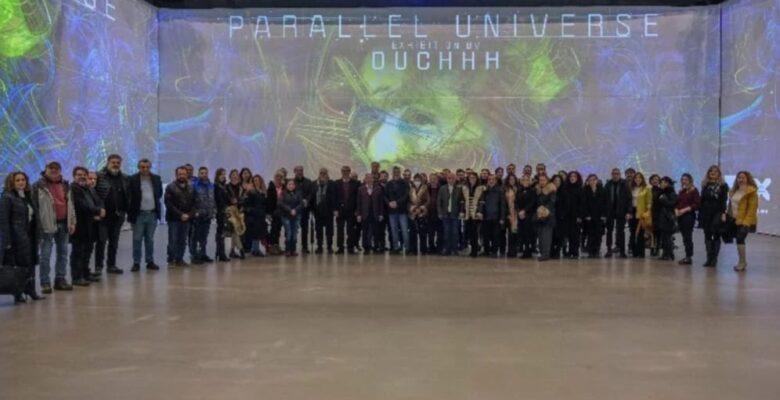 Dijital Sanat Sergisi, Bursalı gazetecileri Downtown‘da buluşturdu