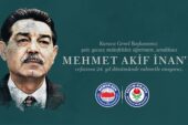 BAŞKAN ACAR’DAN MEHMET AKİF İNAN MESAJI
