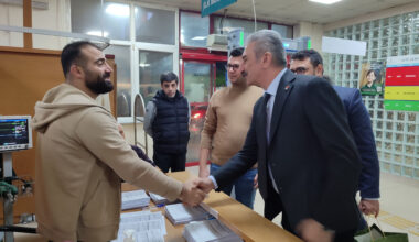 Yeşiltaş’tan Yeni Yıl Ziyaretleri