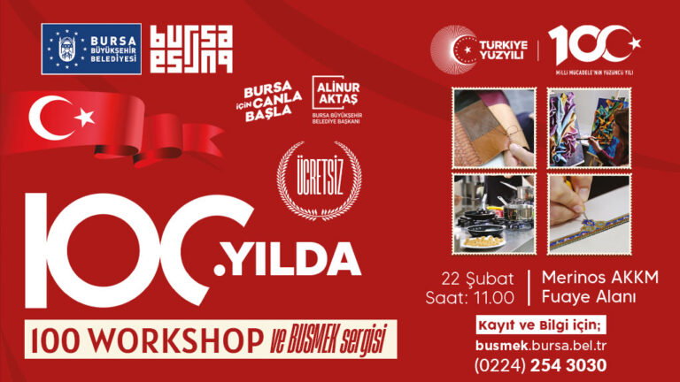 100 workshop ve Busmek sergisi