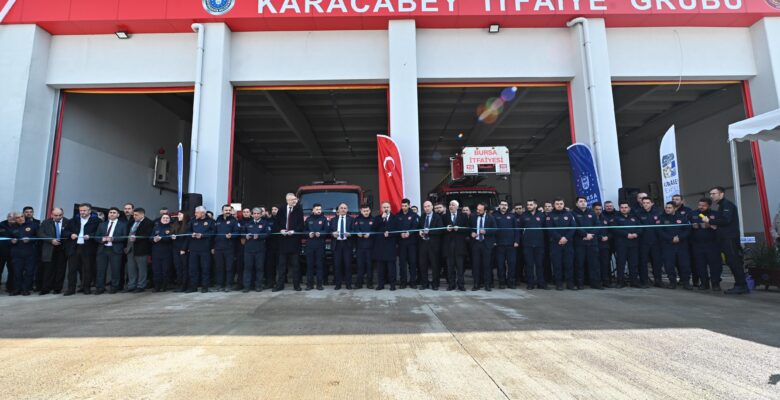 Karacabey’e yeni itfaiye binası kazandırıldı