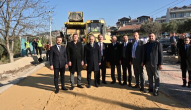 Umurbey Celal Bayar Caddesi yenileniyor