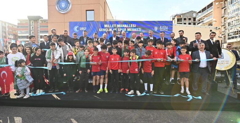 Bursalı gençler için bir tesis daha