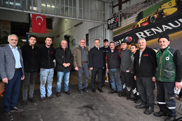 Başkan Aktaş, Otosansit esnafını dinledi