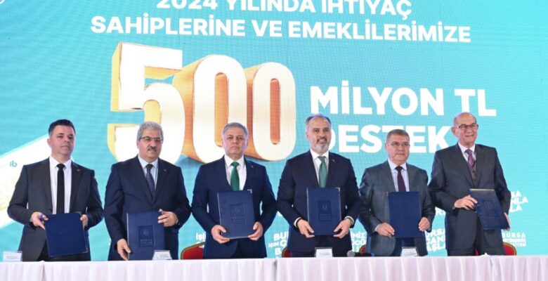 Büyükşehir’den 500 Milyon TL’lik can suyu