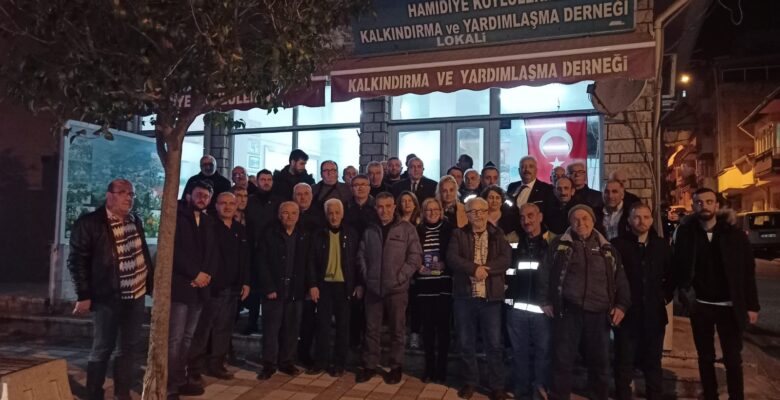 Ertuğrul Yavuz Hamidiyeliler Derneğinde coşkuyla karşılandı