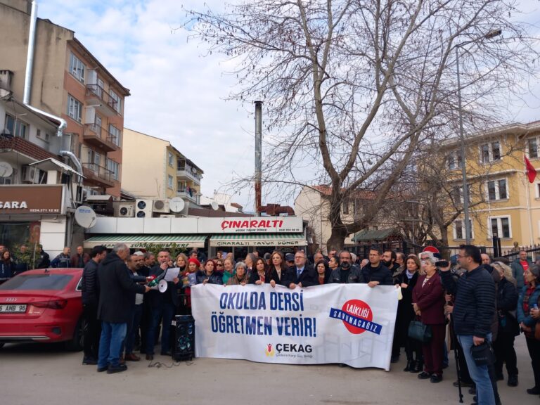  ÇEDES’E HAYIR…