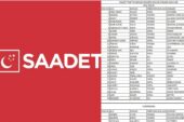 Saadet Partisi Gemlik Meclis Üye Aday ListesiBelirlendi