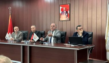 GEMLİK ZEYTİN İŞLETME MERKEZİ TOPLANTISINI YAPILDI