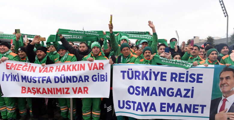 Osmangazi Belediyesi’nde emekçinin yüzü gülüyor