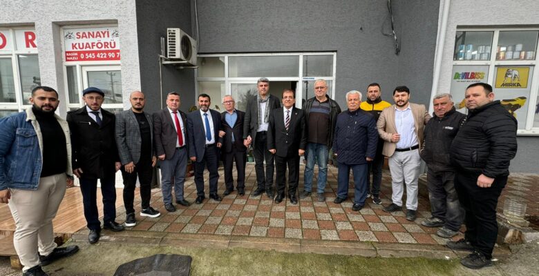 SEDAT YALÇIN KARACABEY’DE VATANDAŞLARLA KUCAKLAŞTI