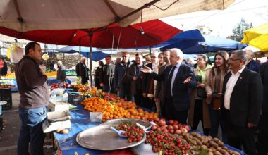 ÖZDEMİR: ATAEVLER PAZARYERİ HIZLA TAMAMLANACAK