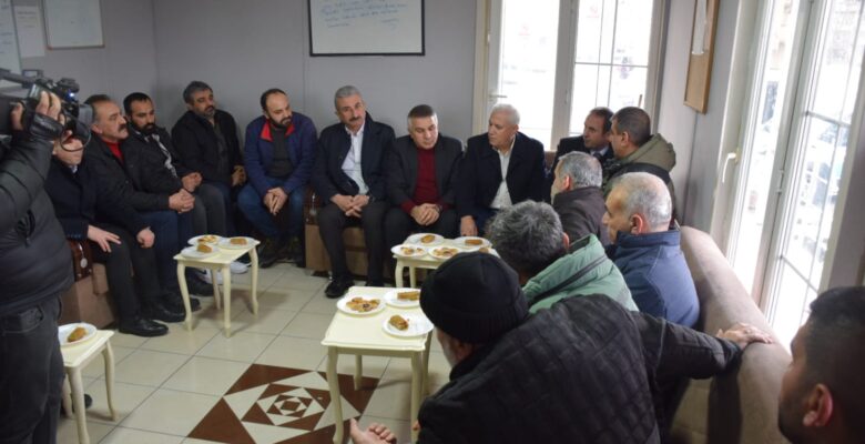 Minibüsçülerden Bozbey’e tam destek