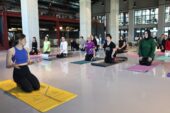 Pancar Deposu’nda yoga buluşmaları başladı