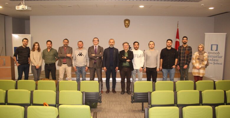 GENÇ MİMARLARA PROJE VE ŞANTİYE YÖNETİMİNİN PÜF NOKTALARI ANLATILDI…