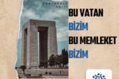Mustafa Yılmaz, “Çanakkale Şehitlerini Saygı ve Minnetle Anıyoruz”